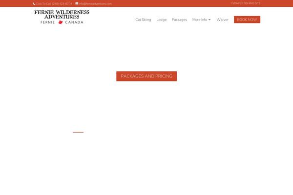 Divi-master theme site design template sample