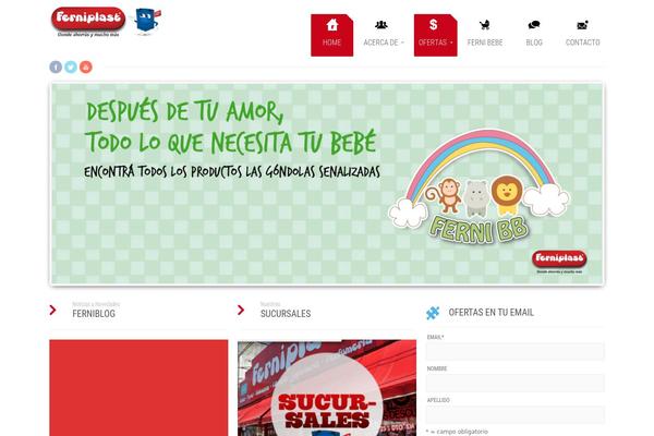 Maestro theme site design template sample