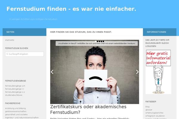 Amphibious theme site design template sample