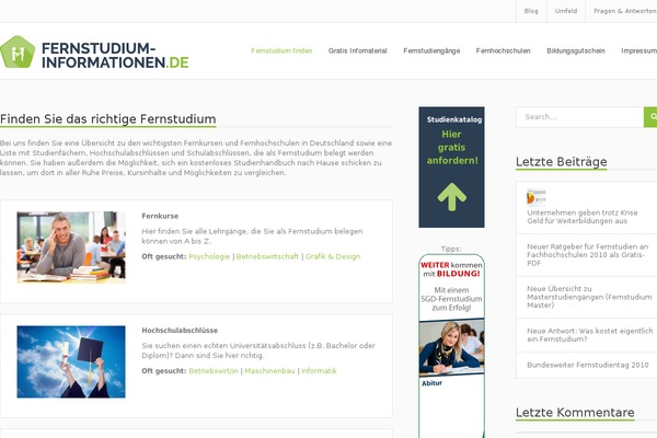 Directorys theme site design template sample