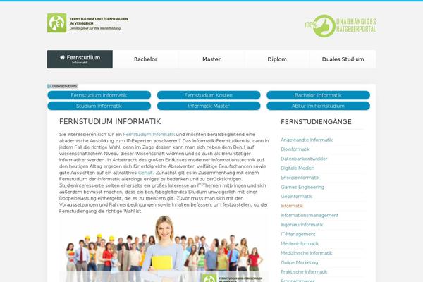 fernstudium-informatik theme websites examples