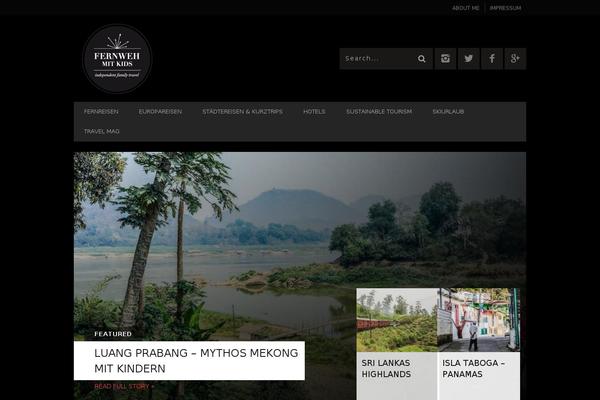BUCKET theme site design template sample