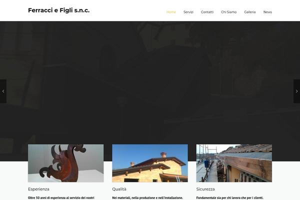 Construction theme site design template sample