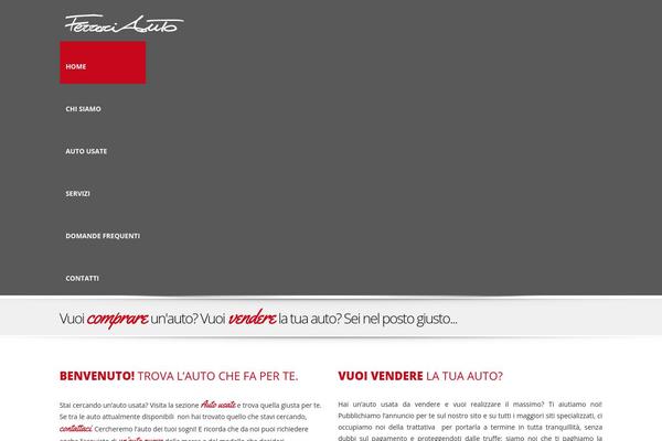 Automotive Car Dealership Business WordPress Theme theme site design template sample