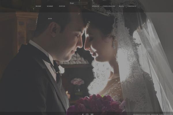 Kinetika theme site design template sample
