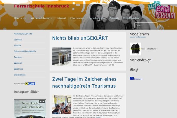 Accelerate-child theme site design template sample