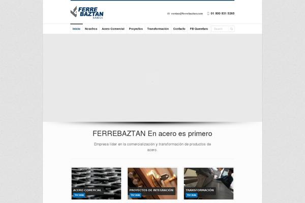 BlackBird theme site design template sample