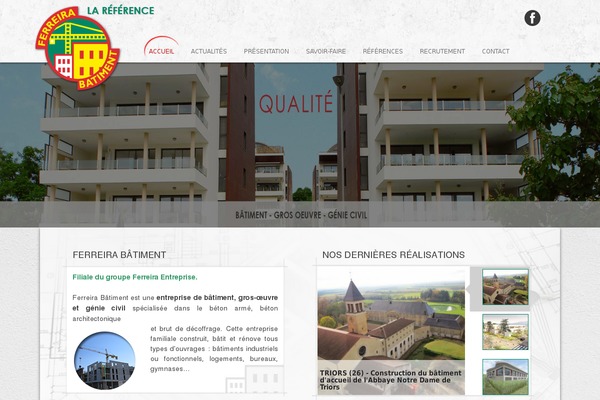 ferreira-batiment.fr site used Ferreira