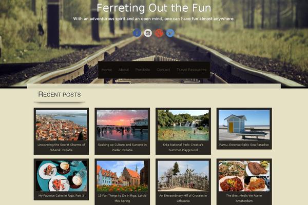 Daily Dish Pro theme site design template sample