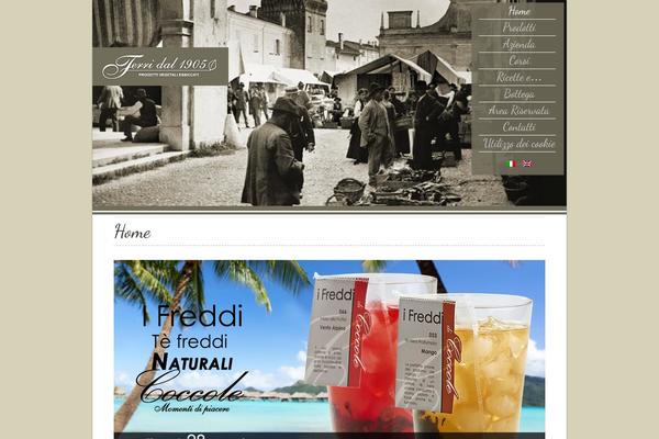 LeatherDiary theme site design template sample