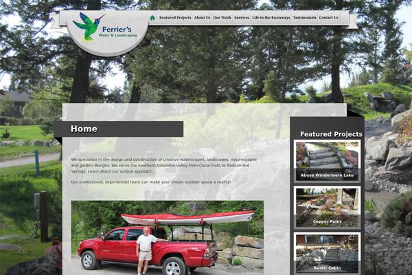 Chimera theme site design template sample