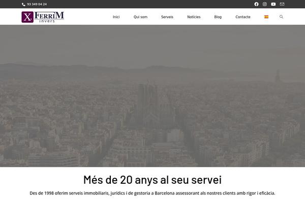 OceanWP theme site design template sample