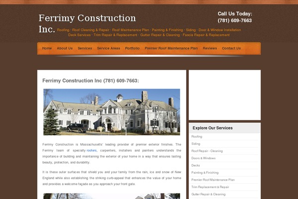 Galleria theme site design template sample