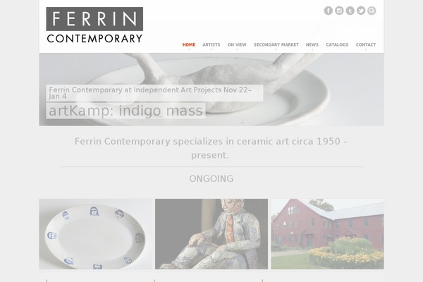 Site using Cool Timeline plugin