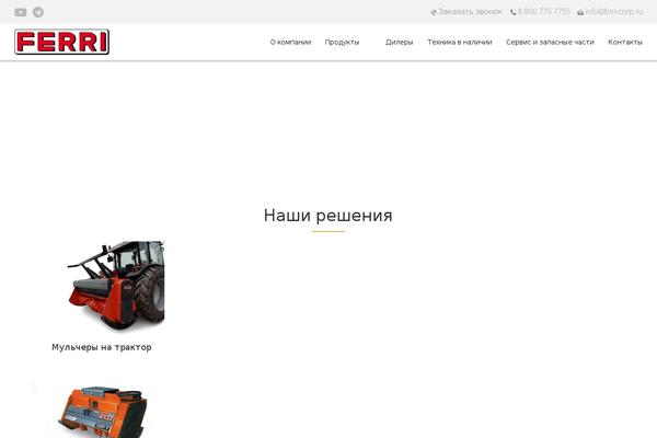 ferrirus.ru site used Baitek-oceanwp