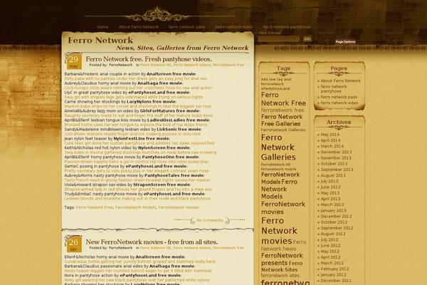 Aspire theme site design template sample
