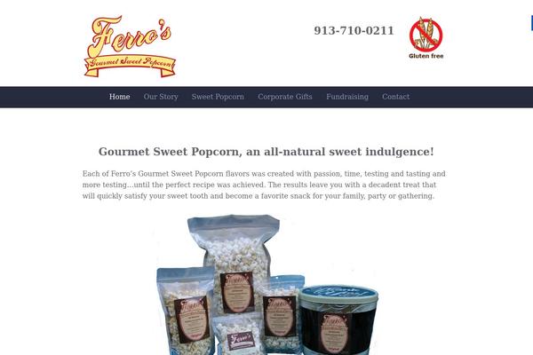 Builder-Ferro-Popcorn theme websites examples