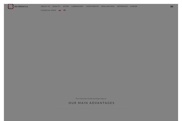 Ronneby_child theme site design template sample