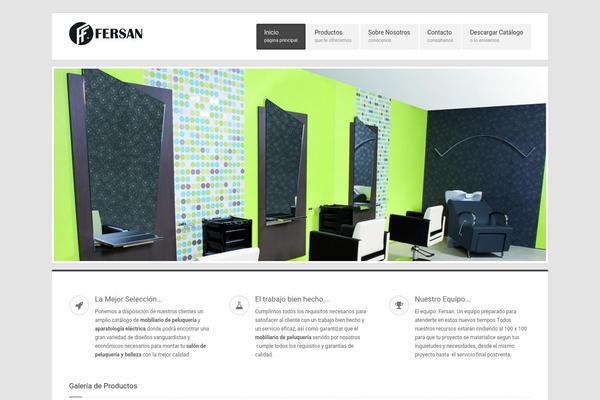 Thinker theme site design template sample