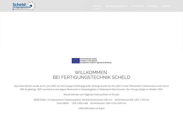 Enfold-child theme site design template sample