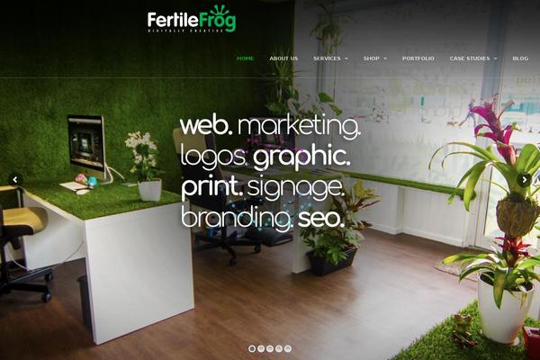 Thefox_child_theme theme site design template sample