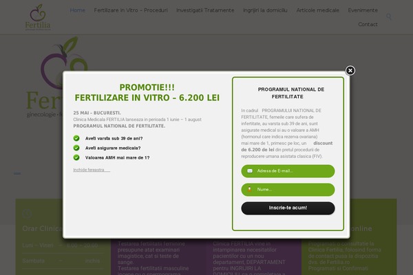 HealthCenter theme site design template sample