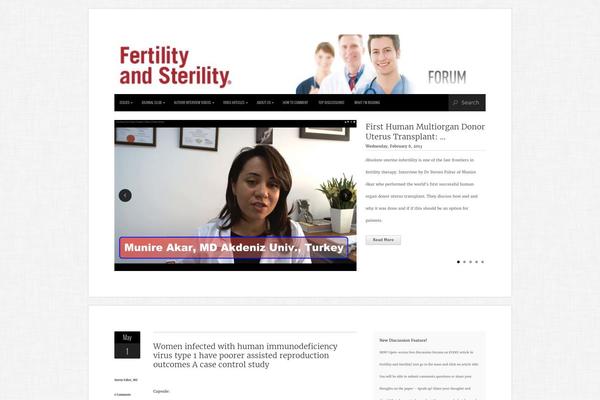 Organic Magazine theme site design template sample