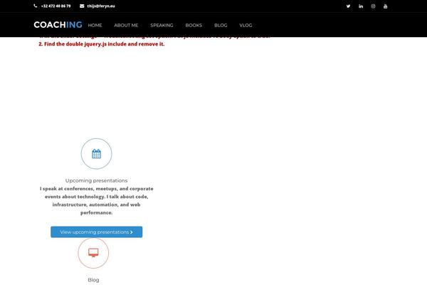 Coaching theme site design template sample