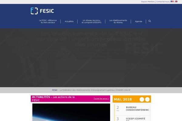 Salient Child theme site design template sample