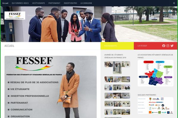 Hueman theme site design template sample