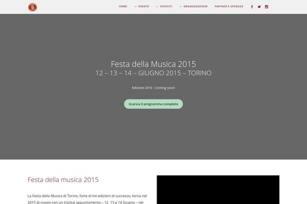 Meetup theme site design template sample