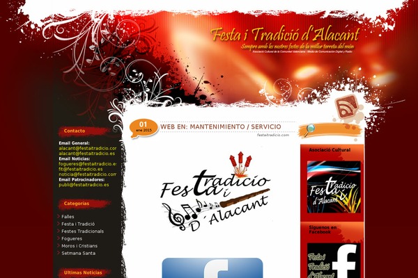 Redlight theme site design template sample