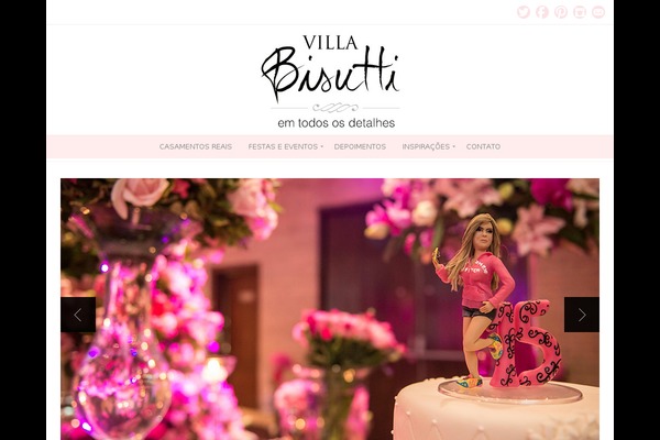 Isabelle theme site design template sample