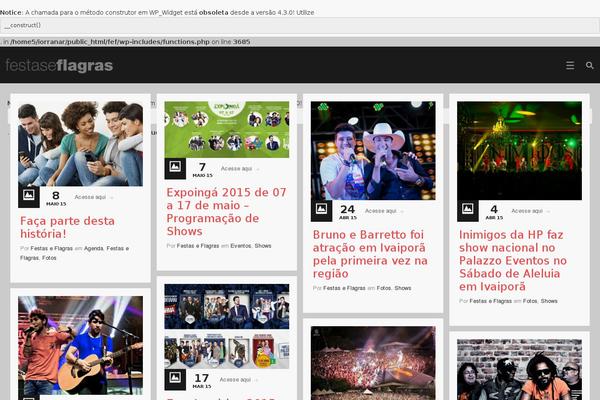 Essenza theme site design template sample