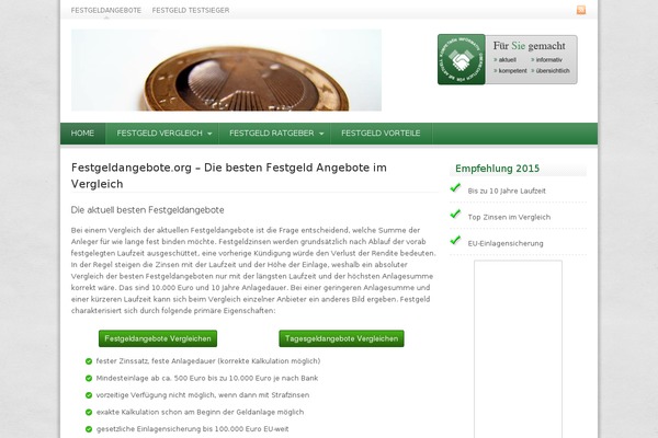 Exciter theme site design template sample