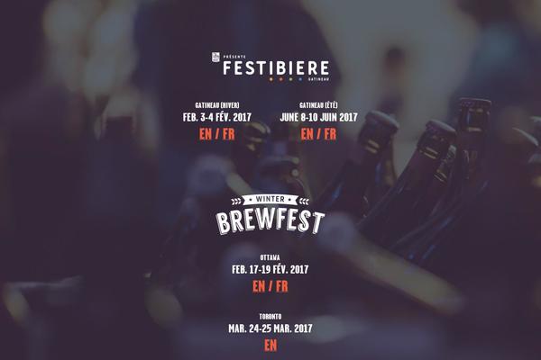 festibiere.ca site used Festibiere