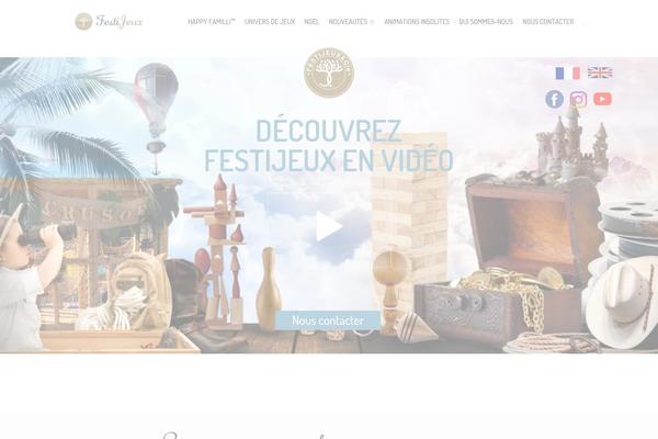 Moments theme site design template sample