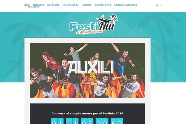 Site using Aq-page-builder plugin