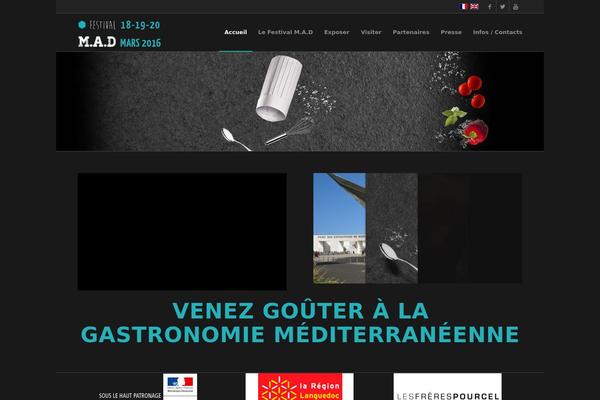 Enfold theme site design template sample