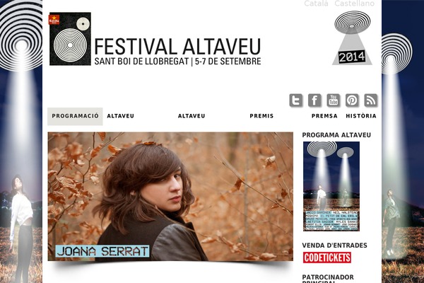 festivalaltaveu.cat site used EmojiNation