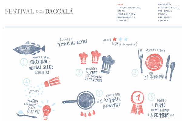 festivaldelbaccala.it site used Baccala