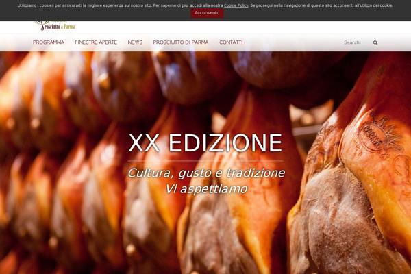 festivaldelprosciuttodiparma.com site used Festivaldelprosciutto