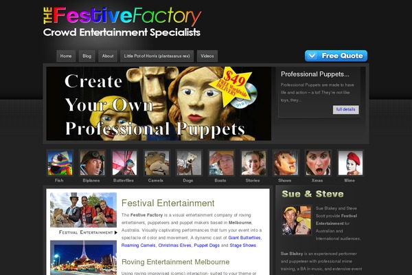 Ephoto theme site design template sample