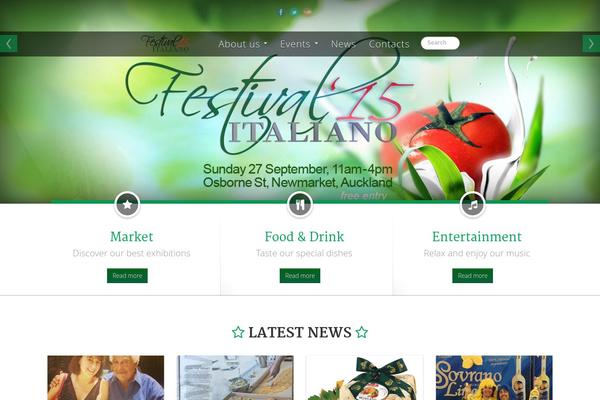 Clinto theme site design template sample