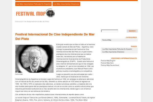 festivalmdp.org site used neni