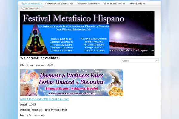 festivalmetafisicohispano.com site used Trends