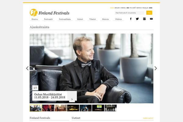 festivals.fi site used Brbr