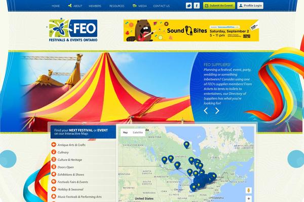 Site using WP Orbit Slider plugin