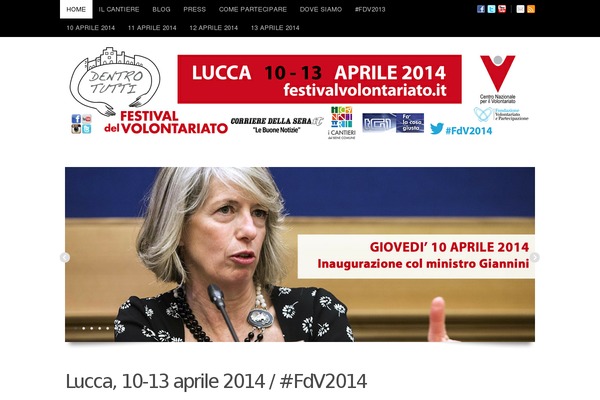 festivalvolontariato.it site used Branded-pro