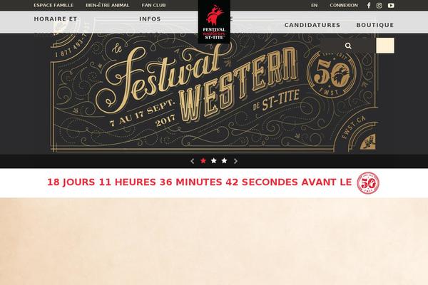 festivalwestern.com site used St-tite